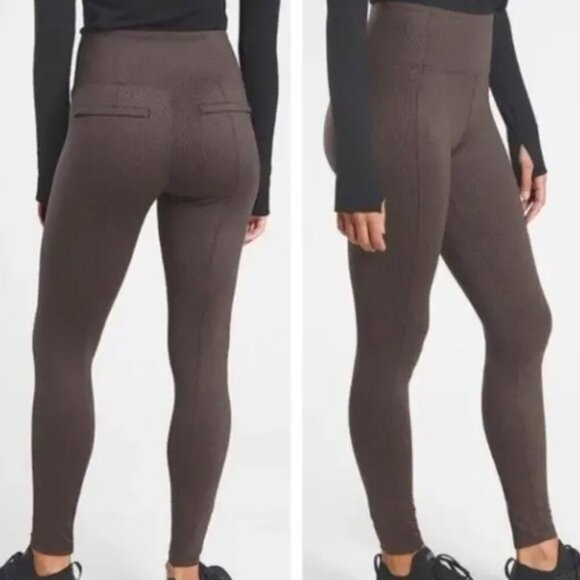 Athleta Delancey Houndstooth Tight Size Small - Picture 1 of 6